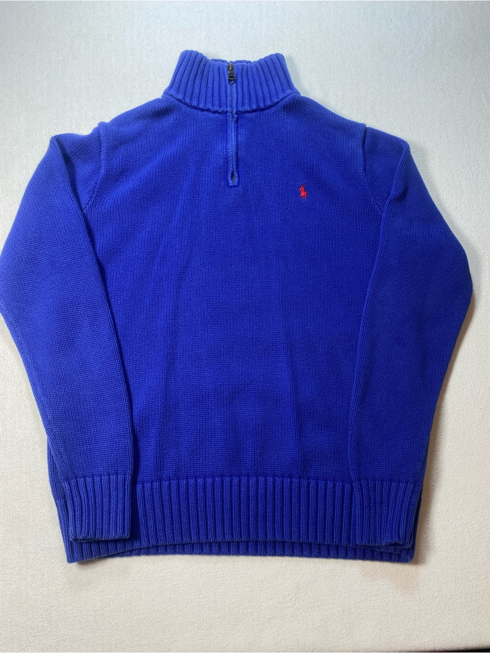 Polo Ralph Lauren Boy’s Royal Blue Half-Zip Sweater size XL